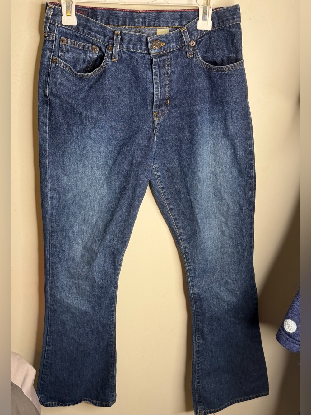 Vintage Y2K Abercrombie & Fitch Medium Blue Flare Jeans